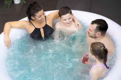 Bestway LAY-Z-SPA Miami AirJet™ Whirlpool, 180 x 66 cm, 2-4 Personen, rund, schwarz
